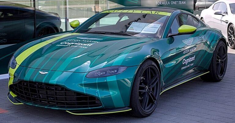 De nieuwe Aston Martin safetycar verzekerd van succes