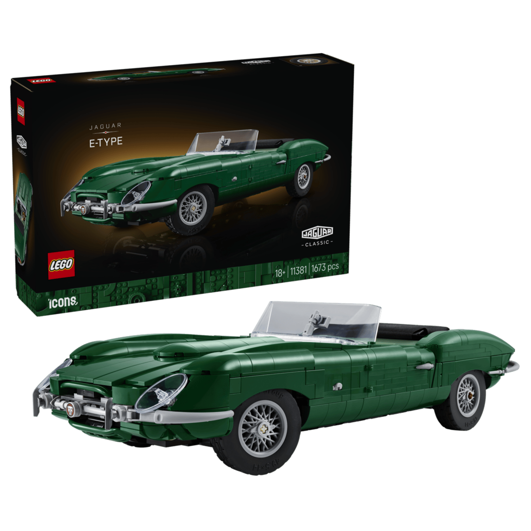 Vraag vrijblijvend een offerte aan en maak kans op een LEGO Jaguar E-Type!